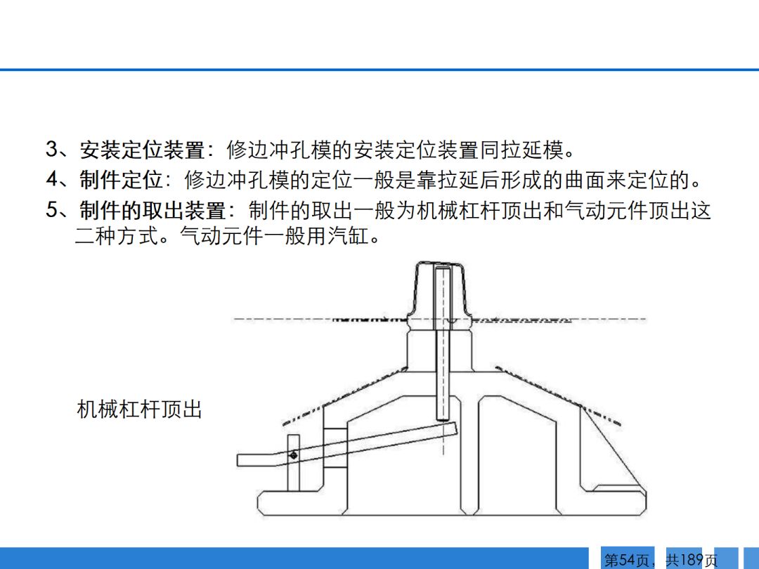 冲压设备与冲压模具认知